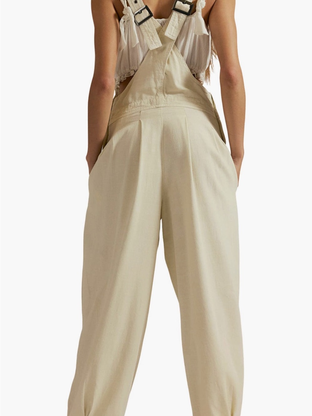Free People We the Free Felix Tapered Overalls - Picture 2 of 8